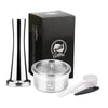 1 capsule café réutilisable inox Lavazza Point + tasseur