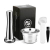 1 capsule café réutilisable inox Tchibo Cafissimo + tasseur