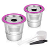2 capsules café réutilisables inox Keurig