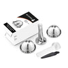 2 capsules café réutilisables inox petite taille Nespresso vertuo + tasseur