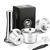 3 capsules café réutilisables inox Tchibo Cafissimo + tasseur