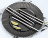 5 pailles inox pliables