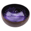 Bol noix de coco créatif violet