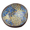 Bol noix de coco mosaïque bleu