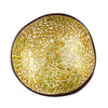 Bol noix de coco mosaïque jaune
