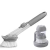 Brosse vaisselle avec réservoir