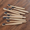 Brosse à dents bambou charbon enfant