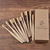 Brosse à dents bambou naturel beige