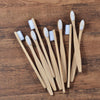 Brosse à dents bambou naturel enfant blanc