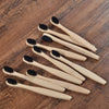 Brosse à dents bambou naturel enfant noir
