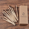 Brosse à dents bambou naturel marron