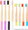 Brosse à dents bambou pack famille vue de côté