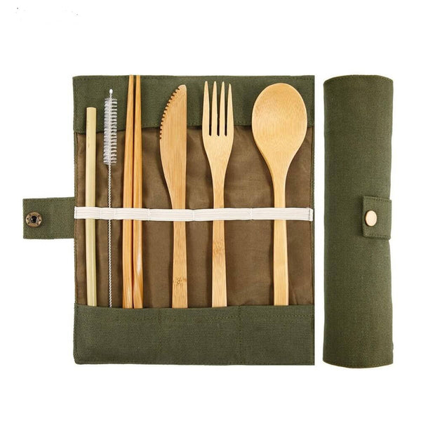 Couverts bambou réutilisable