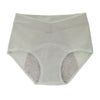Culotte menstruelle en coton avec dentelle couleur vert clair