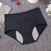 Culotte menstruelle en nylon shorty couleur noir