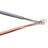 Curette oreille couleur argent et or rose