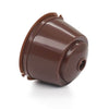 Dessous capsule café réutilisable plastique Dolce Gusto