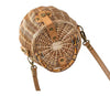 Dessus sac panier bambou rond