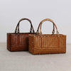 Deux sacs bambou asiatiques
