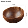 Dimensions bol noix de coco