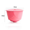 Dimensions capsule café réutilisable couleur plastique Dolce Gusto