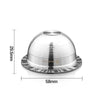 Dimensions capsule café réutilisable inox petite taille Nespresso vertuo