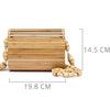 Dimensions sac à main anse bambou