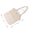 Dimensions sac réutilisable coton
