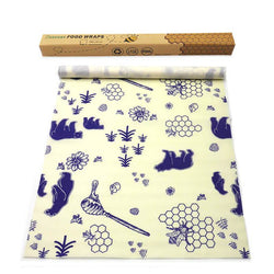 Emballage cire d'abeille à découper (motif ours)