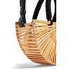 Fixation bandoulière sac bambou