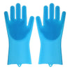 Gant vaisselle bleu