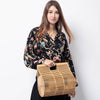 Grand sac bambou porté main