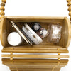 Intérieur sac coffre bambou