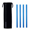 Paille inox large bleue
