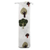Pochette paille motif arbre