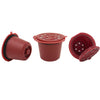 Positions capsule café réutilisable plastique Nespresso