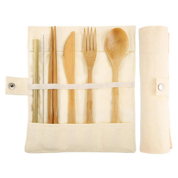 Set de couverts en bambou