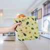 Sac cire d'abeille motif avocat