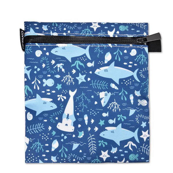 Sac congélation tissu motif requin