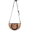 Sac bambou bandoulière porté épaule