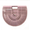 Sac bambou couleur rose