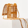 Sac bambou petit rangement ouvert
