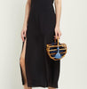 Sac bois bambou porté main