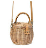 Sac panier en bambou rond