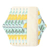 6 serviette hygiénique lavable flux normal motif citron