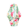 Dos serviette hygiénique lavable flux normal motifs flamant rose