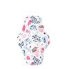 Dos serviette hygiénique lavable flux léger motif nature