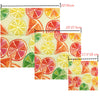 Taille bee wrap agrume
