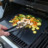 Tapis de cuisson avec nourriture