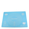 Tapis de cuisson grande taille bleu